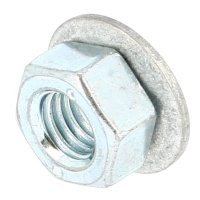 Ecrou Hexagonal Acier Classe 8 Zingué Combiné avec Rondelle Elastique Conique Imperdable