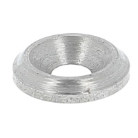 Arandela Hueco Hexagonal Maciza Acero Bruto NFE 27619