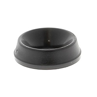 Arandela Hueco Hexagonal Maciza Polyamida Negra NFE 27619