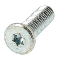 Cabeza Cilíndrica Abombada Extremadamente baja TORX/Seis lobulados Acero 8,8 Z. Blanco
