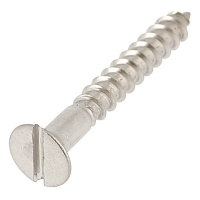 Tornillos Madera Cabeza Fresada Ranurada Inoxidable A2 Din 97