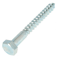 Tornillos Madera CH Acero Galvanizado Blanco Din 571
