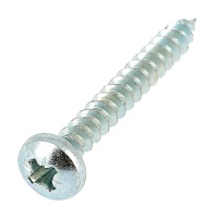 Tornillos Madera TMA TRZ Acero Galvanizado Blanco