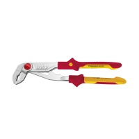 Alicate para fontanería Professional ajustable con boton pulsador homologación VDE
