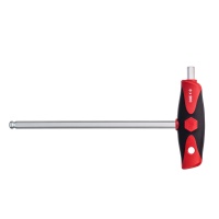 Llave Allen de Cabeza esférica para tuercas hexágonales con mango ComfortGrip con boca lateral