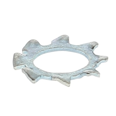 Arandela Dentada Acero Galvanizado Blanco Din 6797A