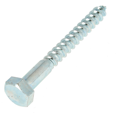 Tornillos Madera CH Acero Galvanizado Blanco Din 571