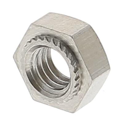 Tuerca para Engastar Hexagonal Inoxidable A2
