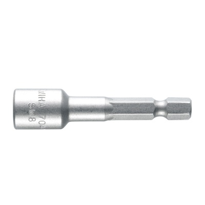 Punta/ bit Estándar magnetica para llave con boquilla,forma E 6,3